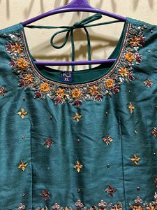 Embroidered Anarkali Gown
