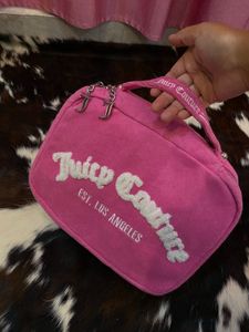 Juicy Couture Pink Cosmetic Pouch