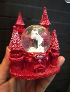 Love Couple in a Castle Showpiece