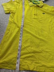 Adidas Yellow Polo T-Shirt