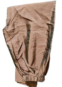 Elegant White &amp; Gold Kurti with copper trouser ✨