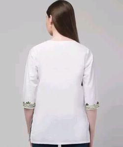 Embroidered Cotton Kurti