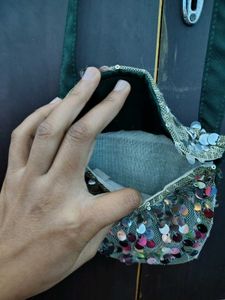 Sequin Embellished Mini Bag for girls