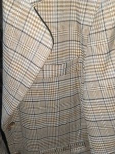 Korean Imported Checked Blazer