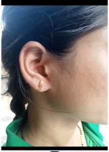 Gold  Stud Earrings Set