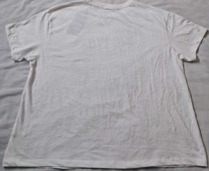 Casual Oversized T-Shirt with "At the Sea" Print