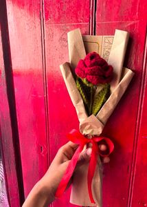 🌻Aesthetic Crochet Single Bouquet ✨