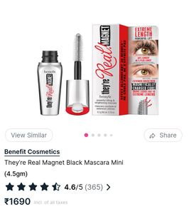 Benefit Cosmetics They're Real Magnet Mascara Mini
