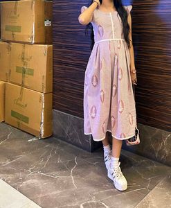 Chic Striped Midi Dress