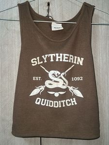 Slytherin Quidditch Tank Top