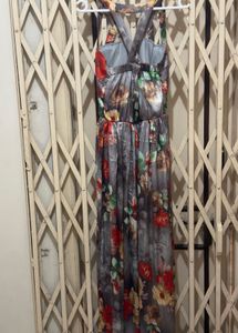 Floral Print Maxi Dress