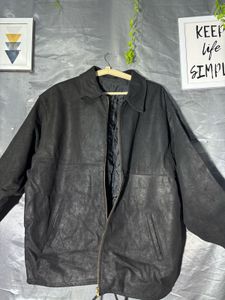 Black Suede Bomber Jacket