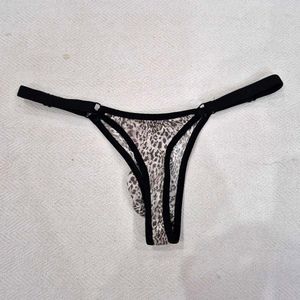 Leopard Print G-String Thong