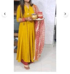 Yellow Long Dress 👗