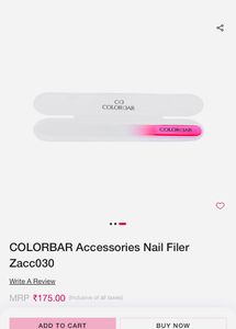 Colorbar Crystal Nail Filer