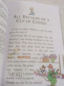 Geronimo Stilton All Because Of A Cup O Coffee