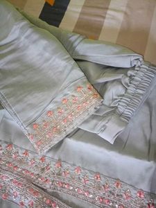 Embroidered Kurta Set with Dupatta