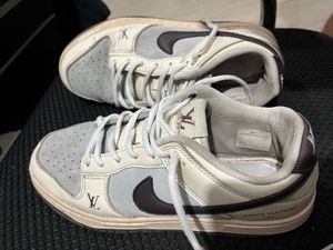 Nike &amp; LV collab Dunk Sneakers