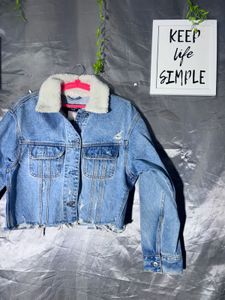 Abercrombie &amp; Fitch Jacket with Sherpa Collar