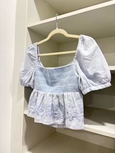 Zara Embroidery Top