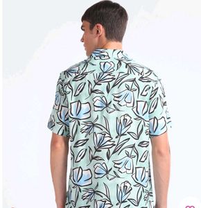 Flying Machine Floral Print Shirt