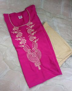 Beautiful Kurta Set with Embroidery