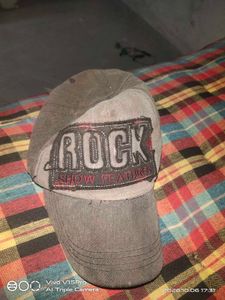 Grey "Rock Show Features" Cap