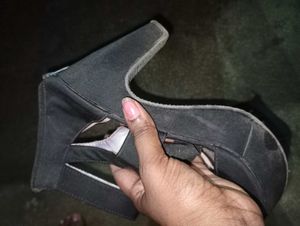 Black Platform Heels