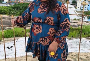 Floral Print Kurta