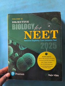 NEET Objective Biology 2025 Vol 1 &amp; 2 by Rajiv Vij
