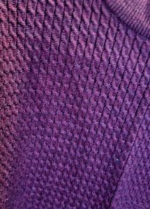 Purple Sweater Like New