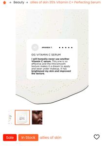 Allies of Skin 35% Vitamin C+ Perfecting Serum
