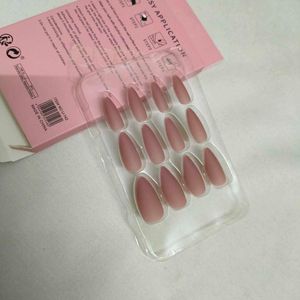 Matte Almond Shape Press-On Nails