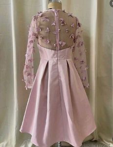 free shipping 🫶 Chic Pink Midi Dress with Floral