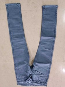 Blue Cotton Jeans