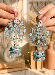 Boho Jhumka Earrings