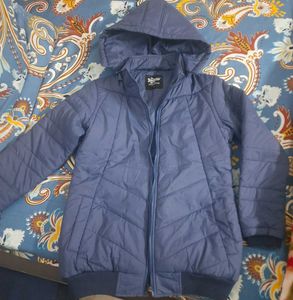 Roadster Blue Padded Jacket L