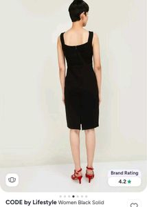 CODE by Lifestyle Black Sheath Dress
