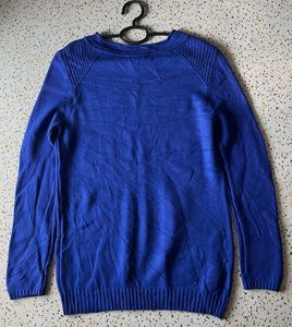 Blue Pullover Sweater