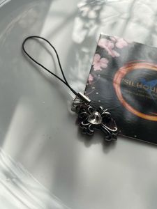 Cross Charm Phone Strap