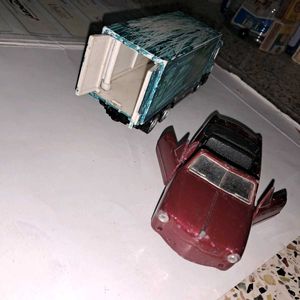 Vintage Toy Cars Lot of 2 (1 is Maisto)