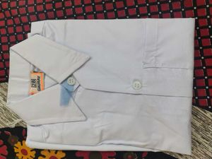 White Collared Shirt and Pant - pack of 2