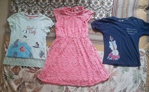 combo  Dress and Tees Bundle