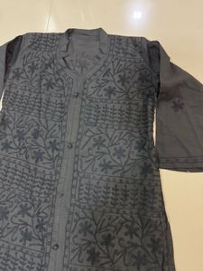 chikonkari work kurta