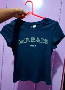 h&amp;m printed cotton jersey