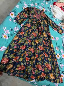 Beautiful Floral Kurta Set with Dupatta