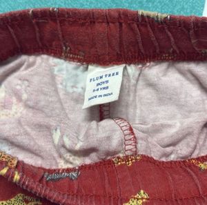 baby boy animal print shorts
