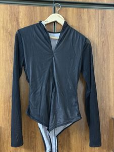 Sheer Black Bodysuit