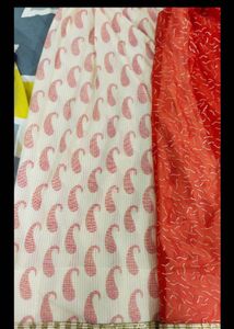 🔥SALE🔥Designer Saree with Golden Border