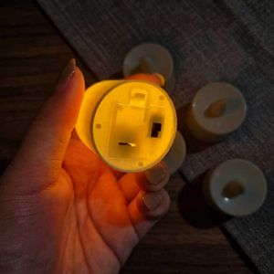 LED Flameless Tea Lights (without battery)